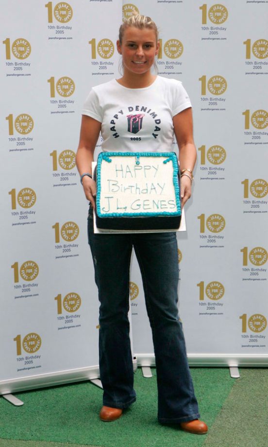 Coleen Rooney Celebrates The 10th Anniversary Of Jeans For Genes Day, 2005