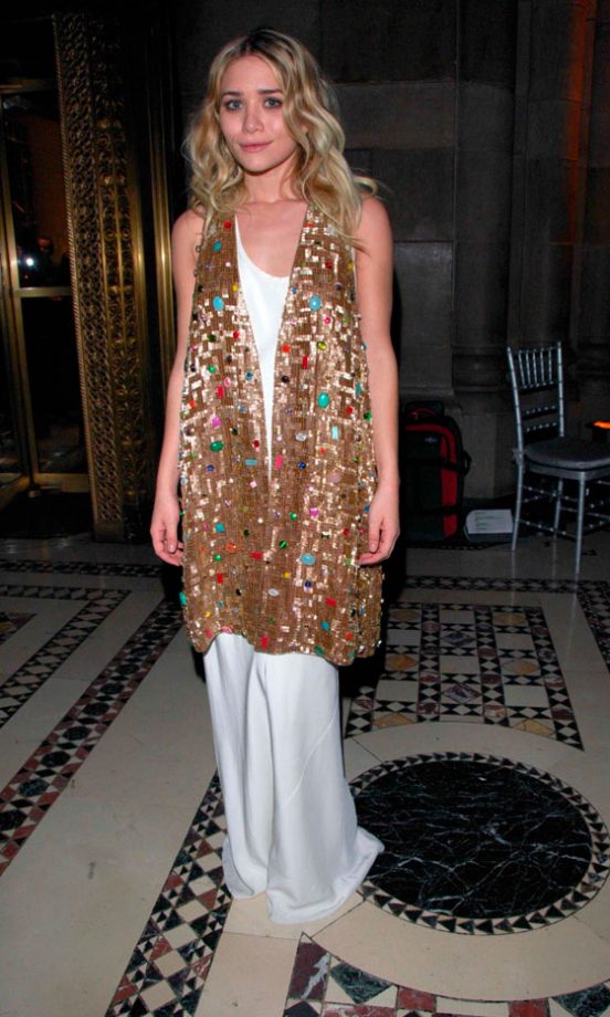 Ashley Olsen Rocked The Sequins Trend In A Beaded Missoni Creation, January 2009