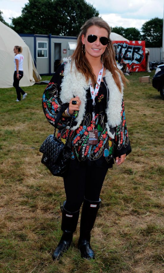 Coleen Rooney Rocks Festival Chic At V Festival, August 2008