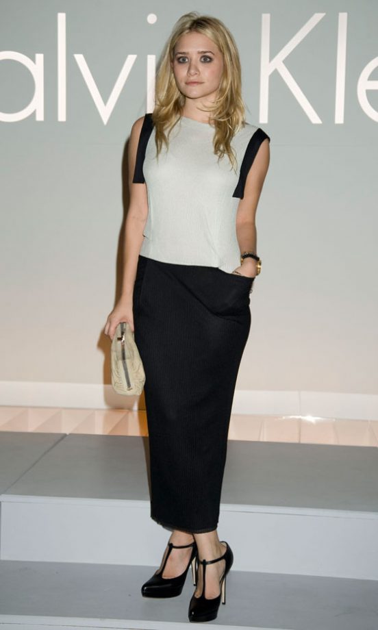 Ashley Olsen Champions Calvin Klein At The Brand's 40th Anniversary Party In New York, September 2008
