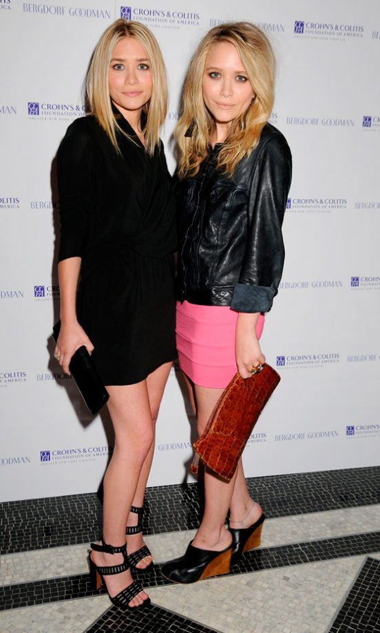 Ashley Olsen And Mary-Kate Olsen At The Women Of Distinction Lunch - Is That A Topshop Skirt We Spy, Mary-Kate? 2009