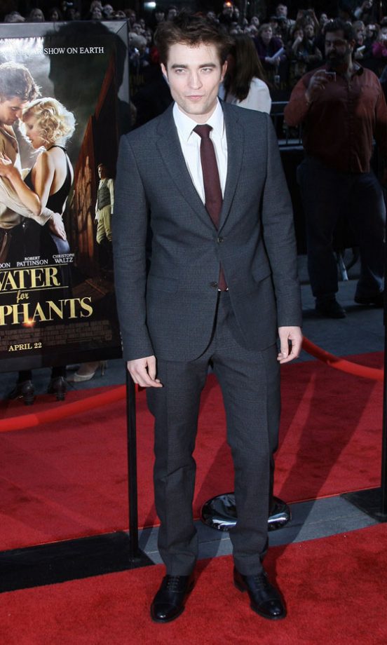 Robert Pattinson At The New York Film Premiere Of Water For Elephants, 2011