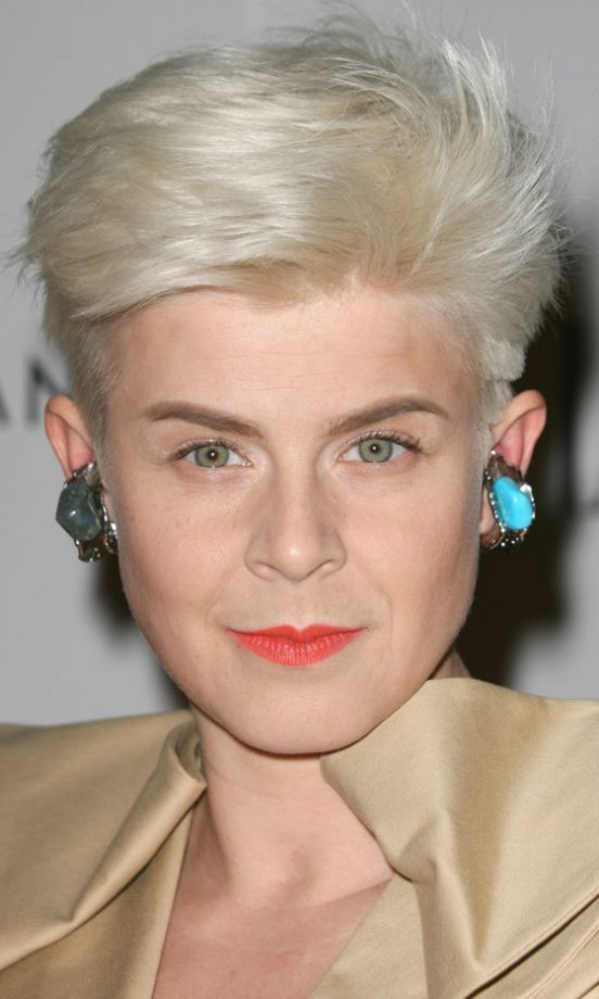 Robyn's White Blonde Cropped Pixie Hairstyle Is Super Edgy, 2011
