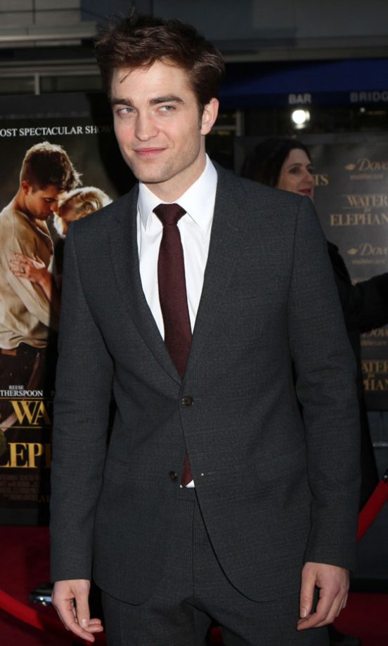 Robert Pattinson At The New York Film Premiere Of Water For Elephants, 2011