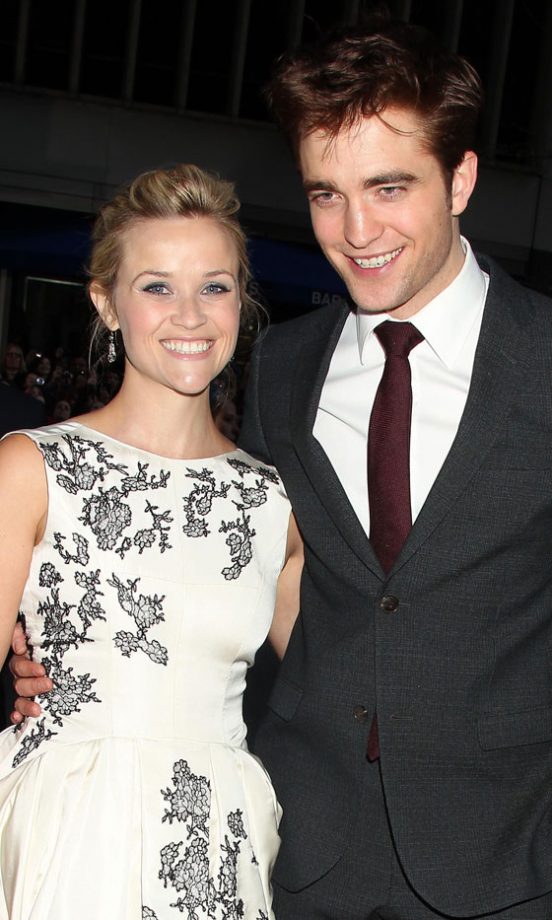 Reese Witherspoon And Robert Pattinson At The New York Film Premiere Of Water For Elephants, 2011