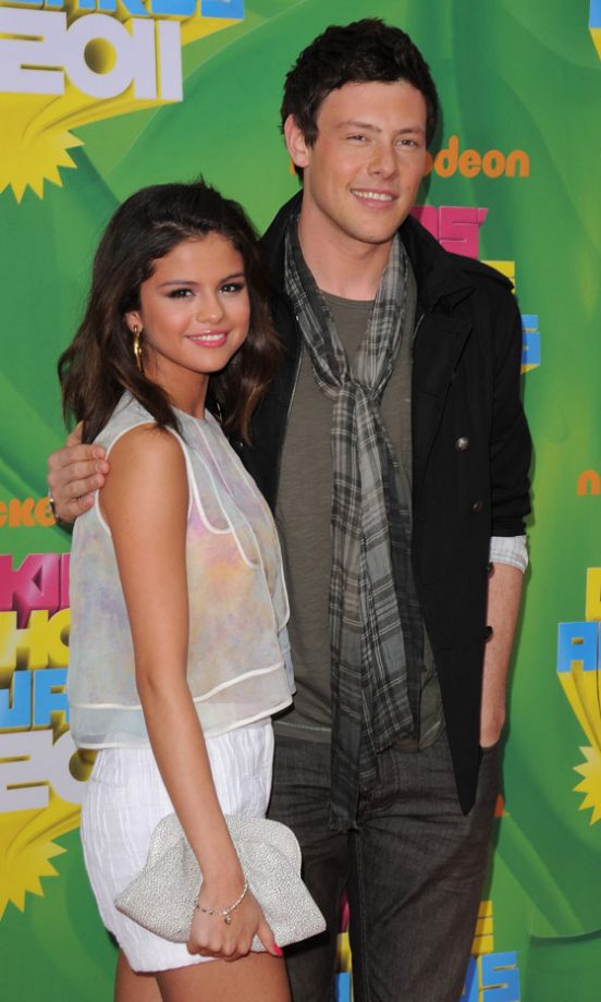 Selena Gomez And Cory Monteith At The Nickelodeon Kids' Choice Awards 2011