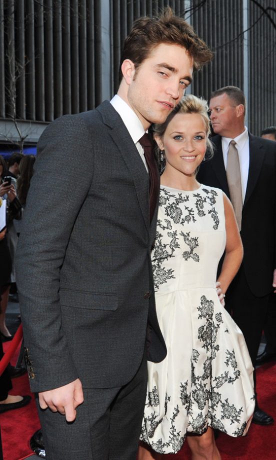 Robert Pattinson And Reese Witherspoon At The New York Film Premiere Of Water For Elephants, 2011