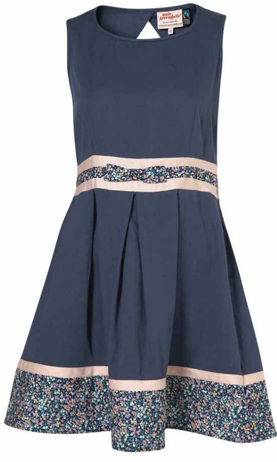 Topshop Open Back Bow Dress By Annie Greenabelle, £60