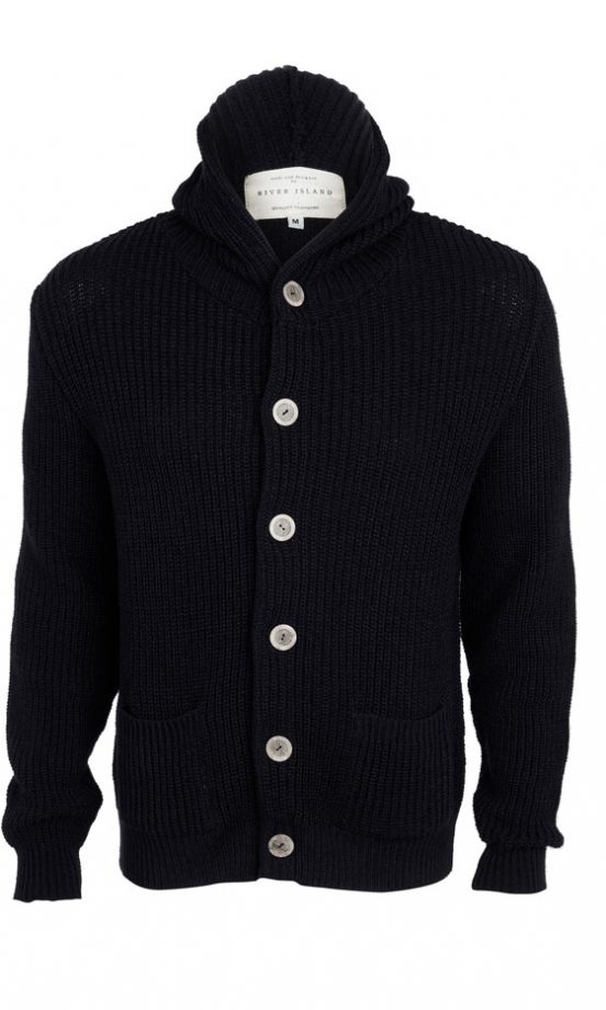 River Island Navy Cardigan, £39.99 - In Store