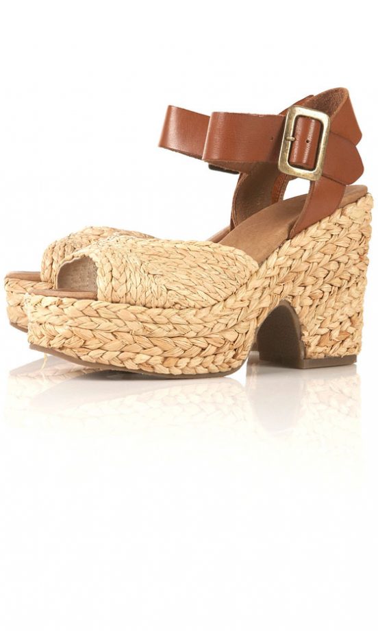 Topshop Chunky Platform Heeled Espadrilles, £60