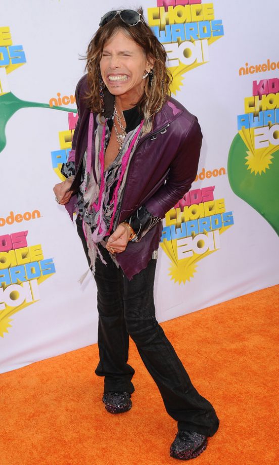 Steven Tyler At The Nickelodeon Kids' Choice Awards 2011