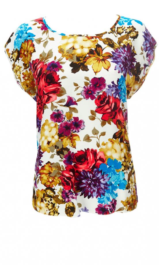 Wallis Floral Print Top, £30