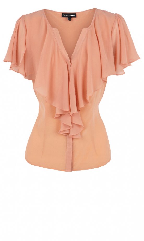 Warehouse Cape Detail Blouse, £45