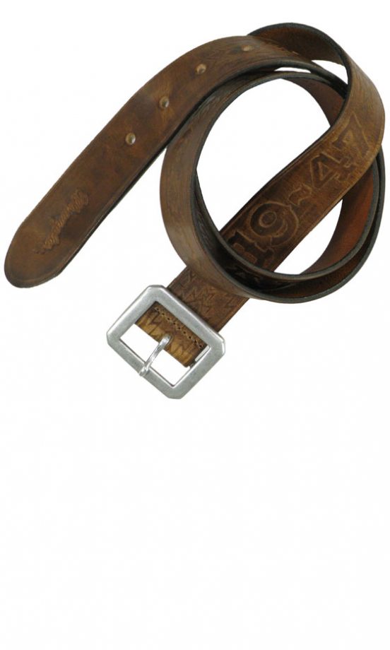 Wrangler Leather Belt, £40 - In Stores Now