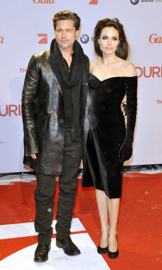 Angelina Jolie And Brad Pitt At The The Tourist Film Premiere in Berlin, 2010
