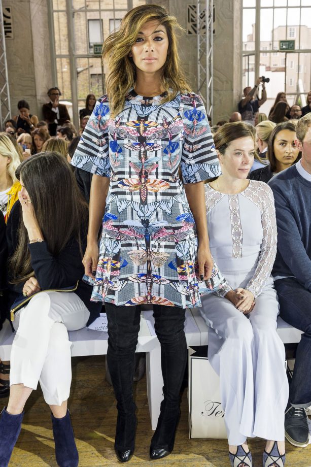 Nicole Scherzinger At The Temperley Show, 2014