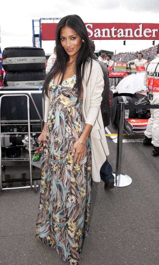 Nicole Scherzinger At The British Formula One Grand Prix, 2009