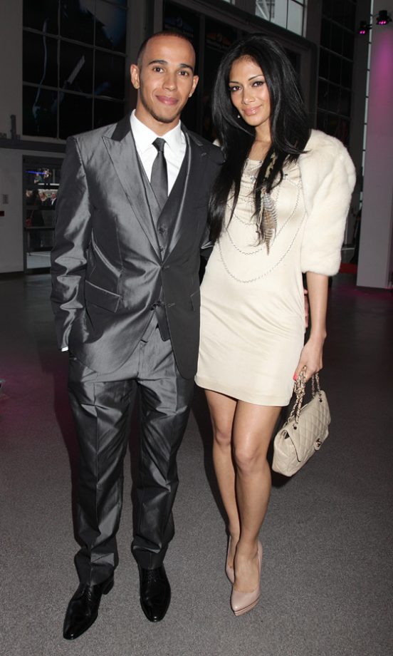 Nicole Scherzinger And Lewis Hamilton At The National Movie Awards In London, 2011