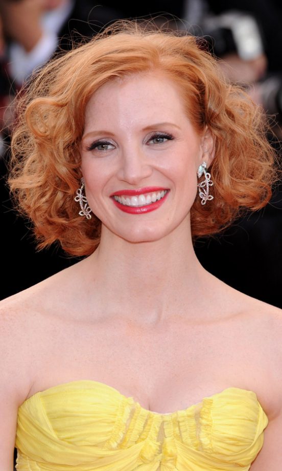 Jessica Chastain At Cannes Film Festival 2011
