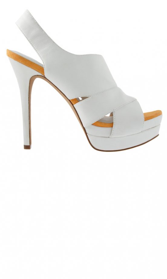 Asos Black Leather Slingback Sandal, £80