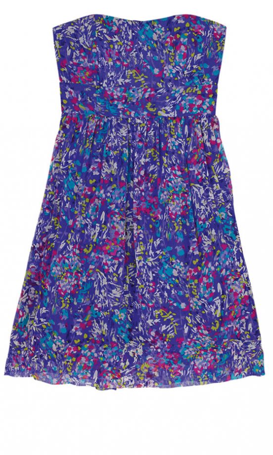 Coast Martha Print Bandeau Dress, £95
