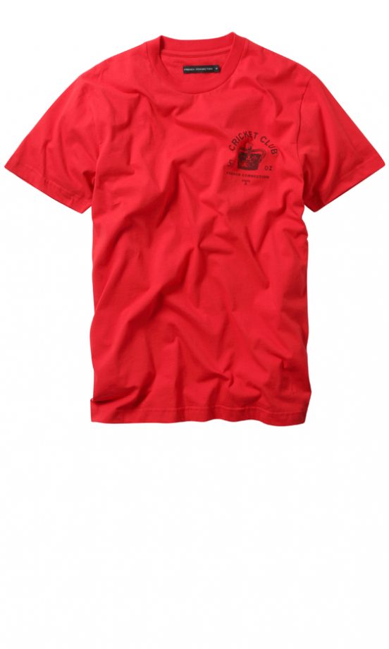 French Connection Red Cricket T-Shirt, £22