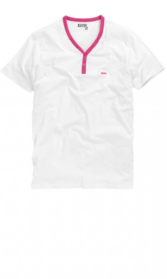 French Connection White And Pink T-Shirt, £18