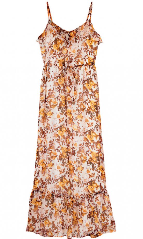 H&M Floral Maxi Dress, £29.99 - In Store Only