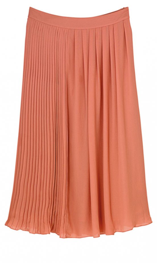 H&M Pleated Skirt, £29.99 - In Store Only