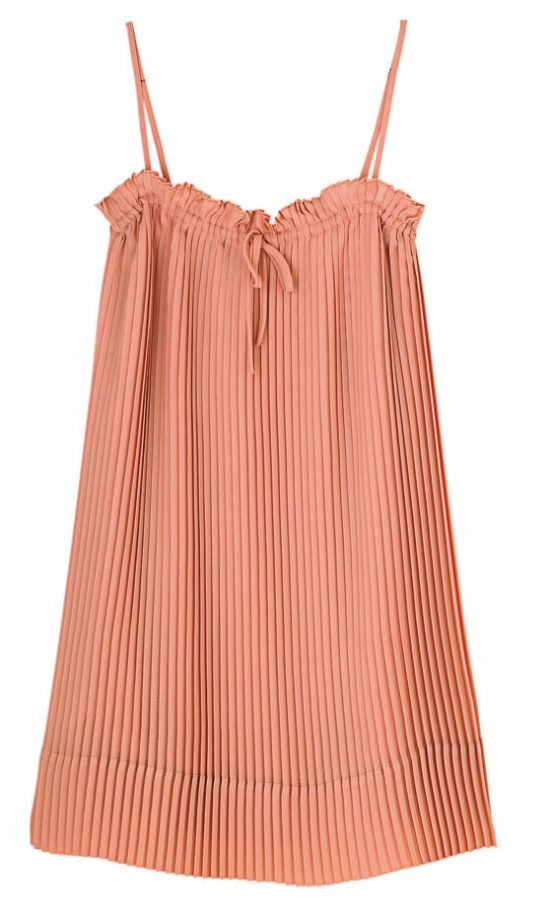 Marks & Spencer Square Neck Pleated Tunic Dress, £39.50