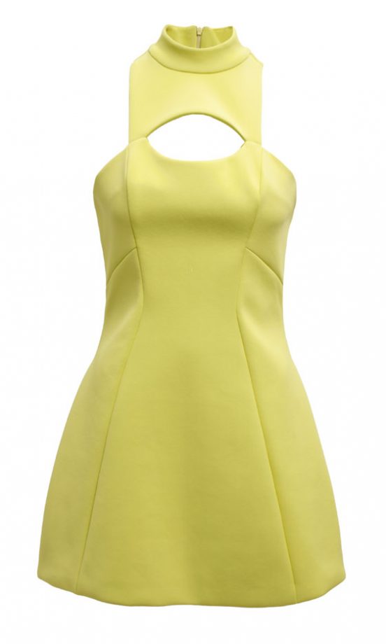 Asos Black Neoprene Dress, £85