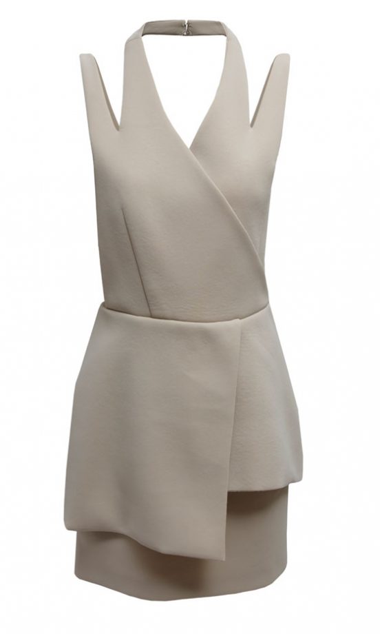Asos Neoprene Halterneck Dress - Coming Soon