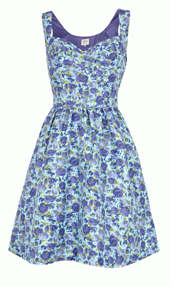 Oasis Vintage Collection Rosa Print Prom Dress, £110