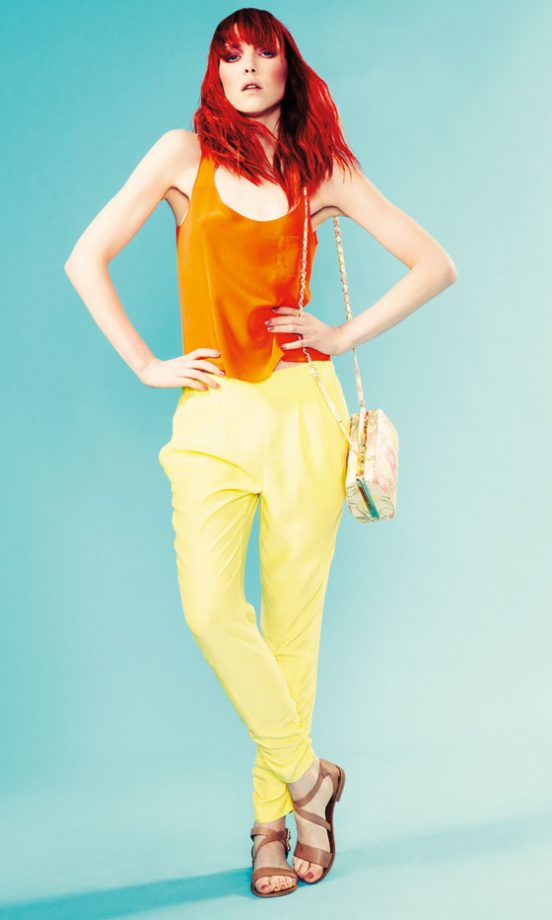 River Island Yellow Trousers, £29.99 - In Store Only