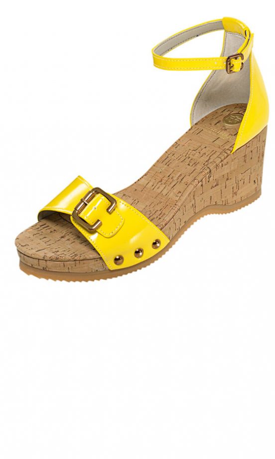 River Island Yellow Sandal, £44.99 - In Store Only
