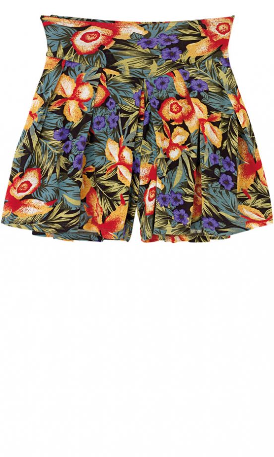 River Island Tropical Print Shorts, £14.99 - In Store Only