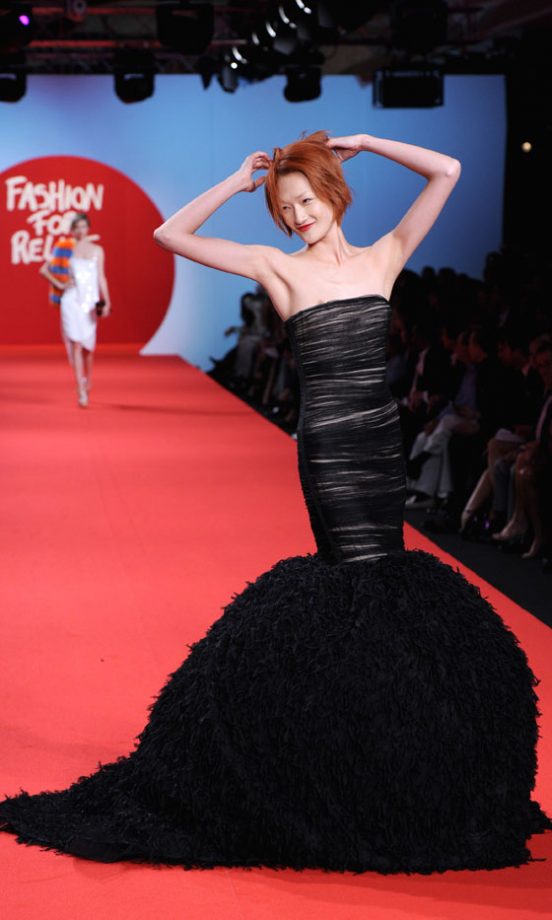 Ai Tominaga At The Fashion For Relief Show During The 64th Cannes Film Festival, 2011