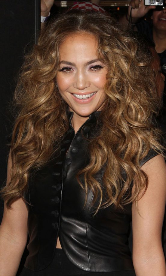 Jennifer Lopez Wows With A Seriously Big Curly Hairstyle, 2011