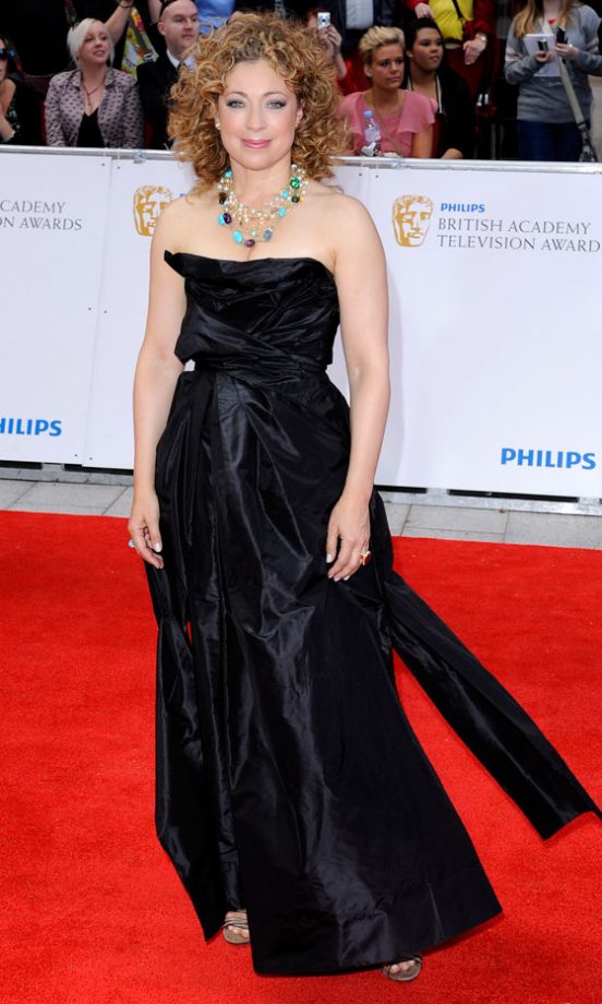 Alex Kingston At The Bafta Television Awards 2011