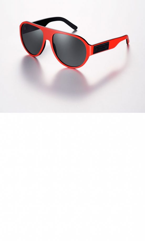 Burberry Red Visor Sunglasses At David Clulow, £179