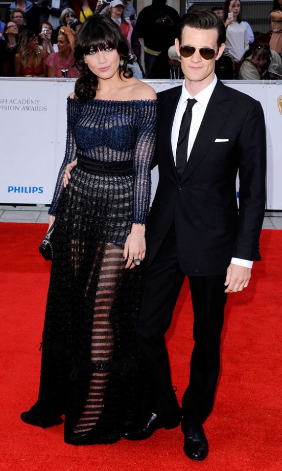 Daisy Lowe With Matt Smith At The Bafta Television Awards 2011