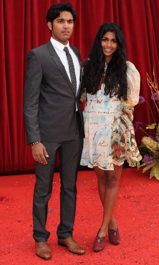 Hamish Patel And Meryl Fernandes At The British Soap Awards 2011