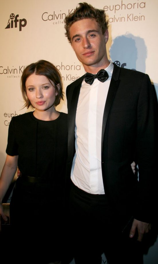 Emily Browning And Max Irons At The Calvin Klein Party During The 64th Cannes Film Festival, 2011