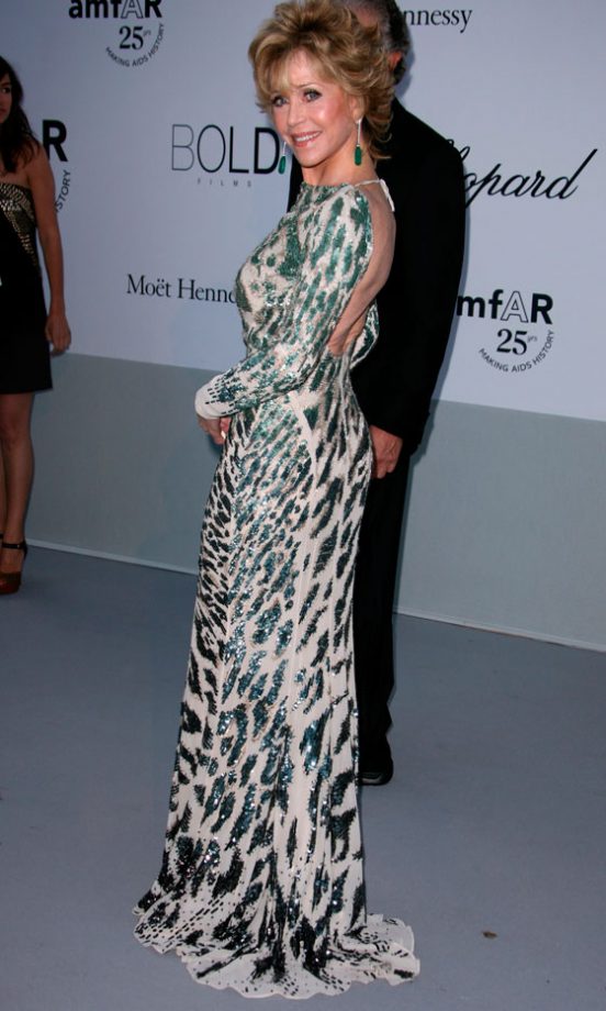 The Amazing Jane Fonda At The AmfAR Gala During Cannes Film Festival 2011