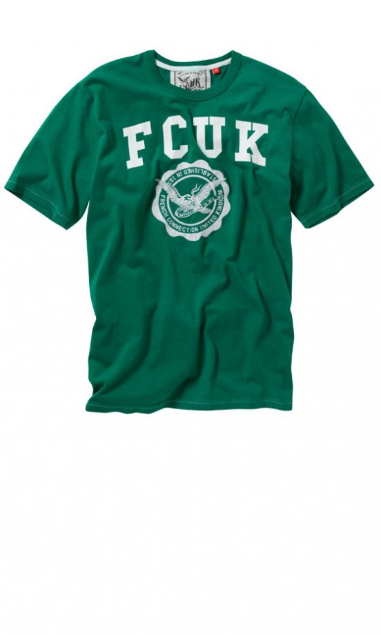 French Connection Green Logo T-Shirt, £27