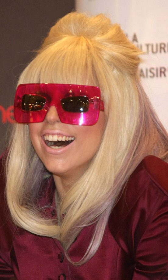Lady GaGa Meets Fan's At A Record Signing In Paris, September 2009