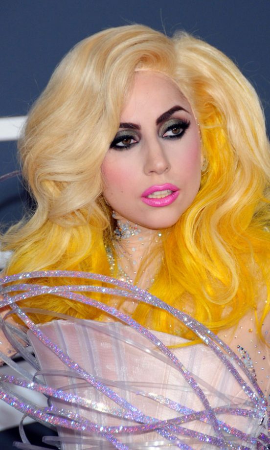 Lady GaGa Attends The Grammy Awards, January 2010