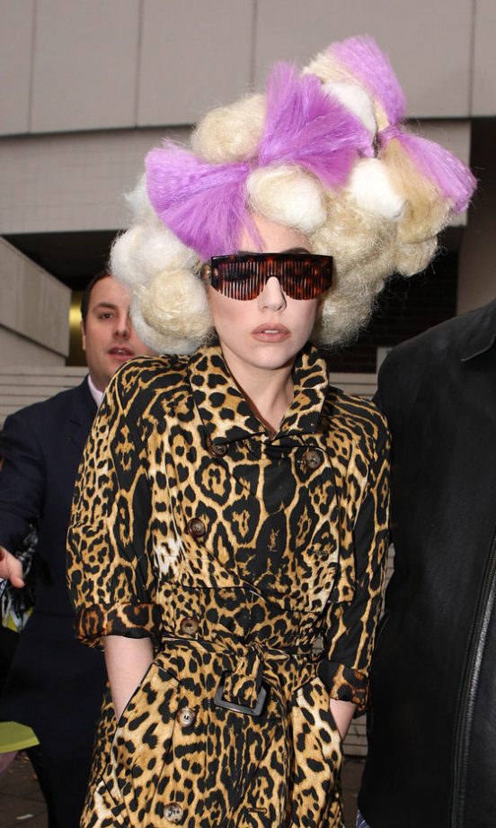 Lady GaGa Leaves Her London Hotel, February 2010