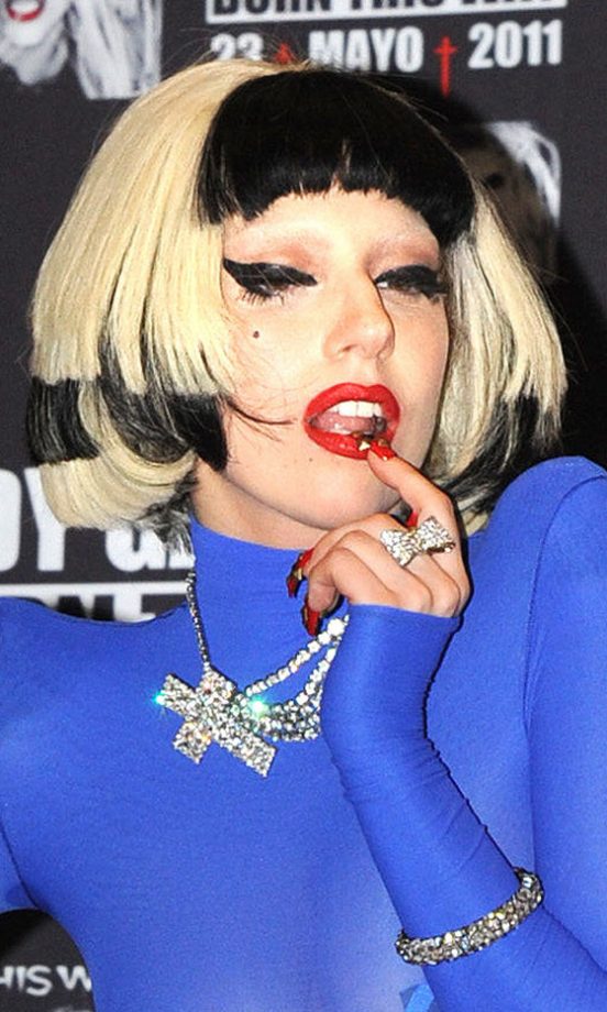Lady GaGa Launches Her New Album 'Born This Way' In Mexico, May 2011