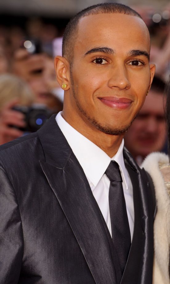 Lewis Hamilton At The National Movie Awards 2011